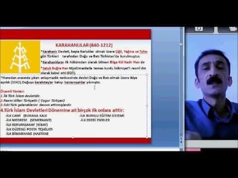İlk Müslüman Türk Devletleri Video Konu Anlatımı
