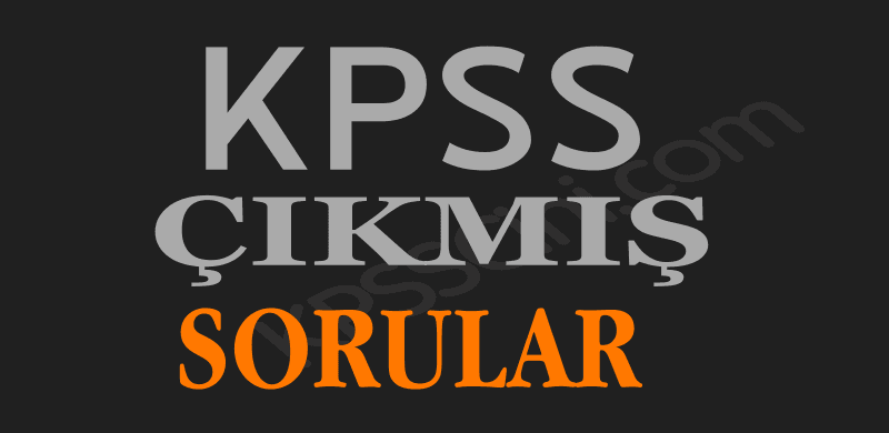 2020 KPSS Lisans Soruları ve Cevapları