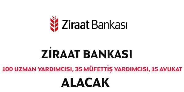 Ziraat Bankası İş İlanı