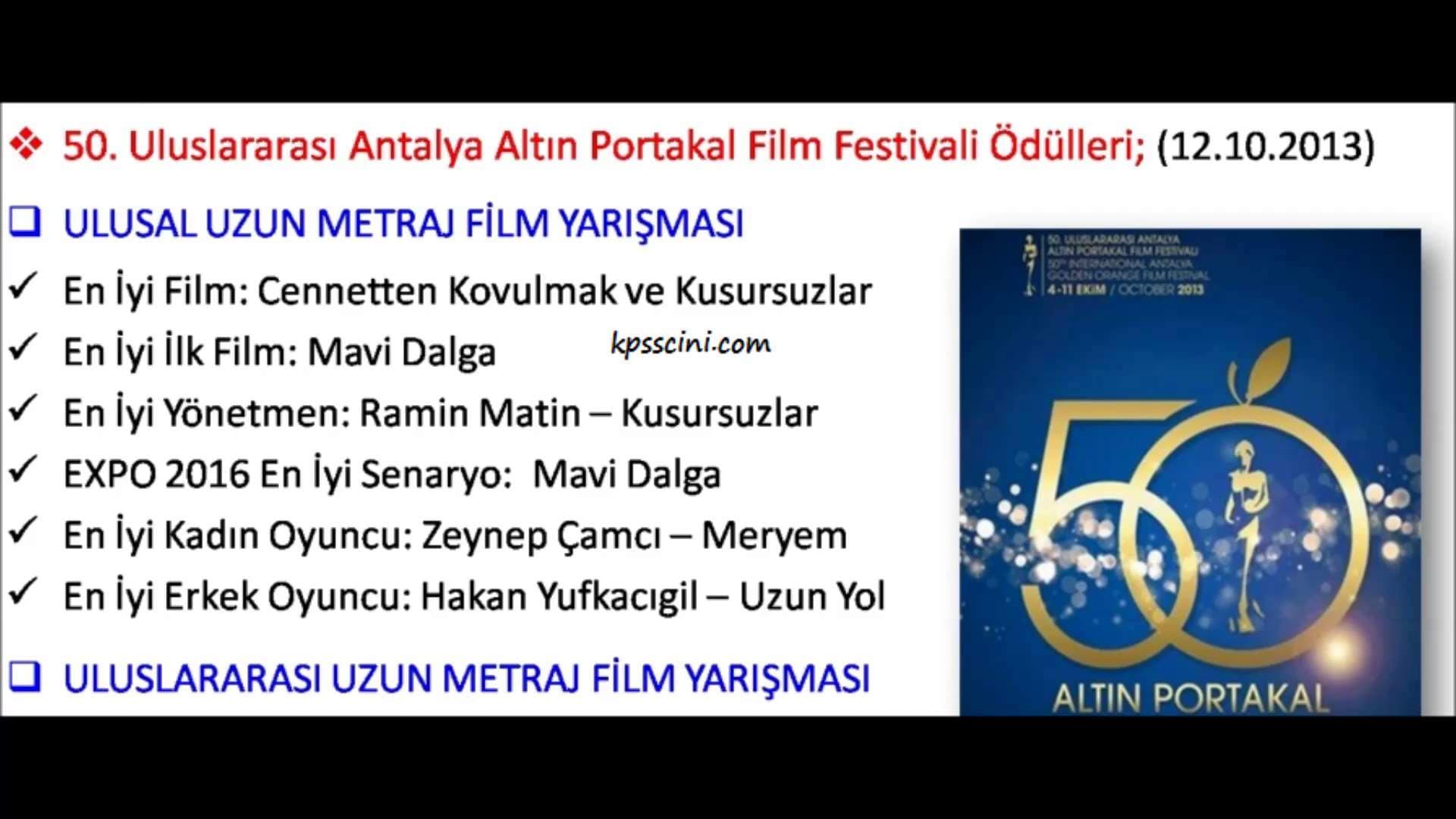 2014 KPSS Güncel Bilgiler Video İzle