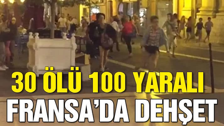 Son Dakika: Fransa'da Katliam Gibi Saldırı!