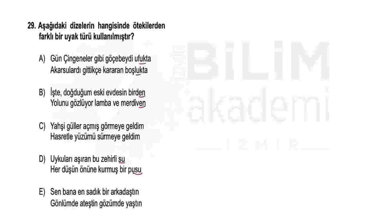 ÖABT Türkçe Videolu Soru Çözümleri