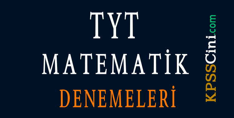 TYT Matematik Deneme Sınavı PDF İndir