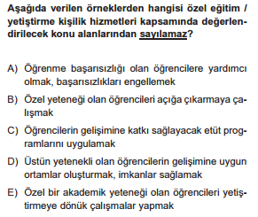 kpss rehberlik testi