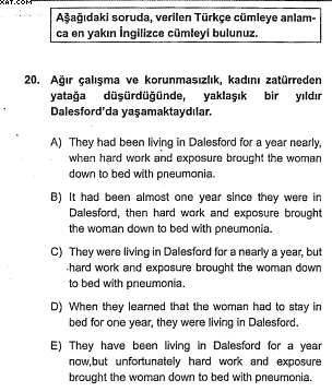 İngilizce ÖABT Testi Çöz