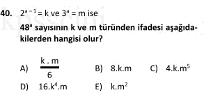 Online KPSS Matematik Deneme Sınavı 6 Çöz