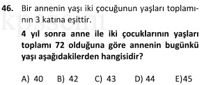 Online KPSS Matematik Deneme Sınavı 6 Çöz