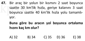 Online KPSS Matematik Deneme Sınavı 6 Çöz