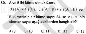 Online KPSS Matematik Deneme Sınavı 6 Çöz
