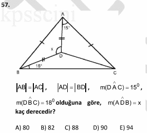 Online KPSS Matematik Deneme Sınavı 6 Çöz