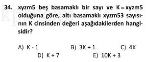 Online KPSS Matematik Deneme Sınavı 6 Çöz
