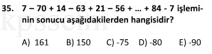 Online KPSS Matematik Deneme Sınavı 6 Çöz