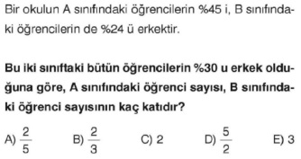 Online KPSS Matematik Deneme Sınavı 8 Çöz