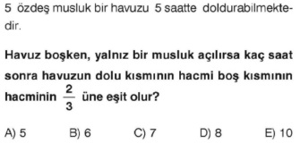 Online KPSS Matematik Deneme Sınavı 8 Çöz