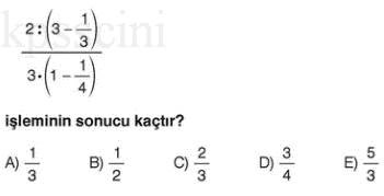 Online KPSS Matematik Deneme Sınavı 9 Çöz
