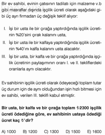 Online KPSS Matematik Deneme Sınavı 9 Çöz