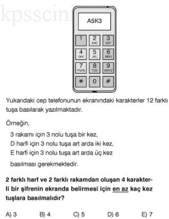 Online KPSS Matematik Deneme Sınavı 9 Çöz