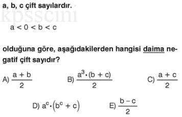 Online KPSS Matematik Deneme Sınavı 9 Çöz