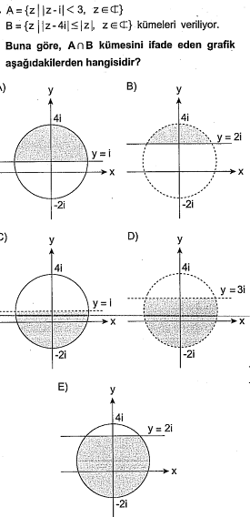 Lise Matematik Online ÖABT Deneme Sınavı Çöz