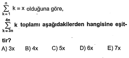Lise Matematik Online ÖABT Deneme Sınavı Çöz