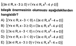 Lise Matematik Online ÖABT Deneme Sınavı Çöz