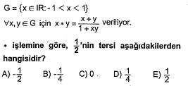 Lise Matematik Online ÖABT Deneme Sınavı Çöz