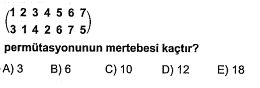 Lise Matematik Online ÖABT Deneme Sınavı Çöz