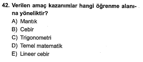 Lise Matematik Online ÖABT Deneme Sınavı Çöz