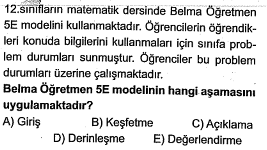 Lise Matematik Online ÖABT Deneme Sınavı Çöz
