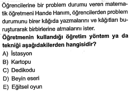 Lise Matematik Online ÖABT Deneme Sınavı Çöz