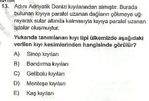 Coğrafya ÖABT Denemesi Çöz