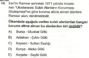 Coğrafya ÖABT Denemesi Çöz