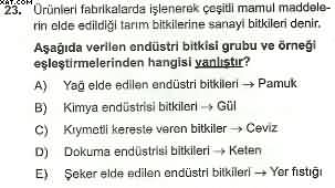 Coğrafya ÖABT Denemesi Çöz