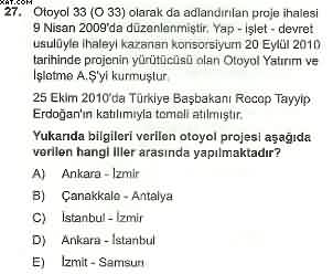 Coğrafya ÖABT Denemesi Çöz
