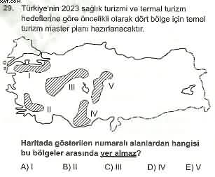 Coğrafya ÖABT Denemesi Çöz