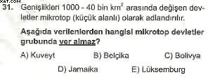 Coğrafya ÖABT Denemesi Çöz