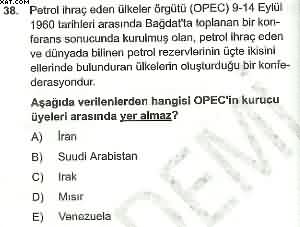 Coğrafya ÖABT Denemesi Çöz
