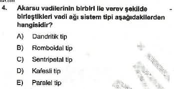 Coğrafya ÖABT Denemesi Çöz