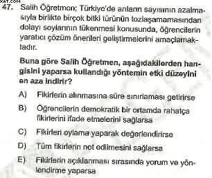 Coğrafya ÖABT Denemesi Çöz