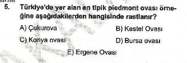 Coğrafya ÖABT Denemesi Çöz