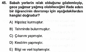 ÖABT Fen Deneme Sınavı Online Çöz