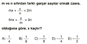 1. Dereceden Denklem ve Eşitsizlikler2-11