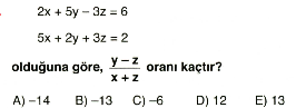 1. Dereceden Denklem ve Eşitsizlikler2-14