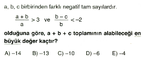 1. Dereceden Denklem ve Eşitsizlikler2-9