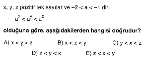 1. dereceden denklem ve eşitsizlikler 10