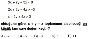 1. dereceden denklem ve eşitsizlikler 3