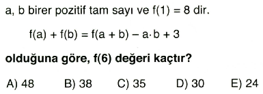 Bağıntı ve Fonk3