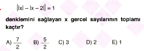 Mutlak değer 15