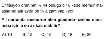 Oran-orantı ve problemler11