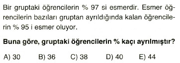Oran-orantı ve problemler13